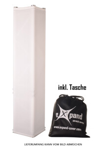 Expand Trusscover, Traversenhusse 150cm Pro (B1) Schlauch Weiß