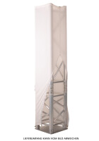 Expand Trusscover, Traversenhusse 150cm Pro (B1) Reißverschluss Weiß
