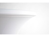Expand Budget Stehtischhusse mit Reißverschluss Stretch 80-86cm Weiß
