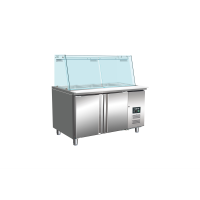 Kühltisch mit Glasaufsatz Modell SG 2070