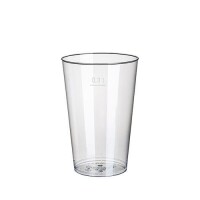 Einwegbecher Glasklar 0,3l