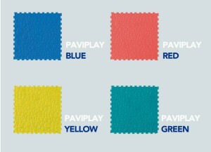 Spielboden PAVIPLAY Classic blau, rot oder gr&uuml;n