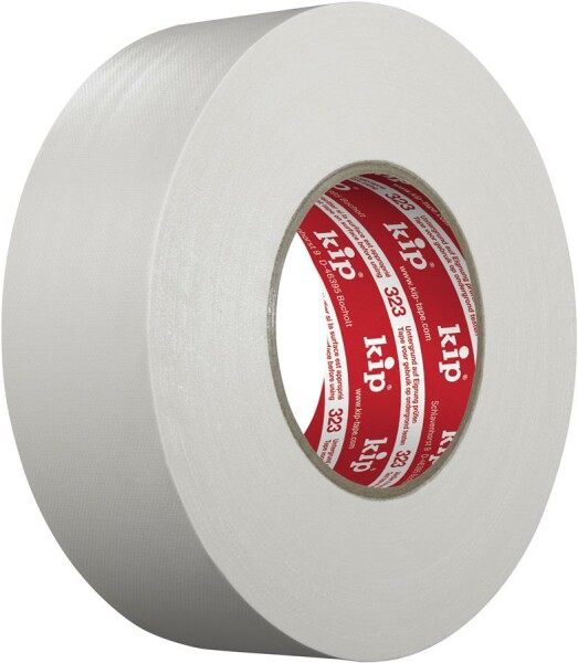 323 Kip Gaffer´s tape - Gewebeband, 50mm Breit, Weiß, 50M