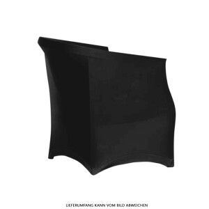 Expand BUDGET Stuhlhusse Stretch für Stühle mit Armlehnen schwarz
