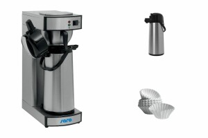 Kaffeemaschine Modell SAROMICA THERMO 24 mit extra Pumpkanne und 1000 Filterpapier
