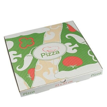 Pizzakartons, Cellulose "pure" eckig