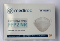 25 Atemschutzmasken FFP2 5-Lagen CE zertifiziert