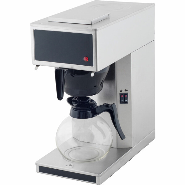 Filterkaffeemaschine 1,6 Liter, inklusive Glaskanne, 205 x 385 x 455 mm (BxTxH)