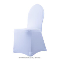 Stuhlhusse, Stuhlüberzug Gastro-Qualität Stretch verschiedene Farben