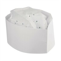 eGreen Einweg-Schiffchen Papier weiß (100 Stück) (100 Stück)