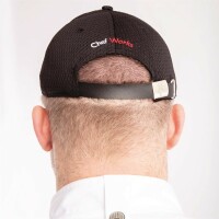 Chef Works Cool Vent Baseballcap schwarz