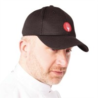 Chef Works Cool Vent Baseballcap schwarz