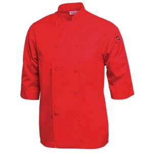Chef Works Unisex Kochjacke rot XL