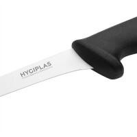 Hygiplas Ausbeinmesser schwarz 12,5cm