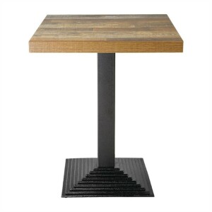 Bolero quadratische Tischplatte dunkelbraun 70cm GG639 