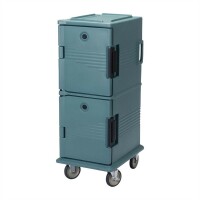 Cambro Doppelter isolierter Lebensmittelcontainer graublau