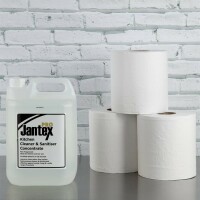 Jantex Handtuchrollen für Innenabrollung weiß 2-lagig - 6 Stück (6 Stück)