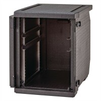 Cambro isolierter Frontlader Lebensmitteltransportbehälter 155L mit verstellbaren Schienen