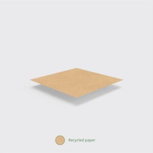 Vegware Große kompostierbare Tragetaschen aus recyceltem Papier (250 Stück)