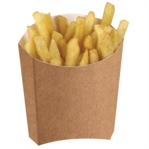 Colpac Kompostierbare Pommes Frites-Tüten mittel (1000 Stück)