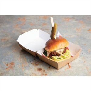 Colpac Kompostierbare Burgerboxen standard 10,8cm (250 Stück)