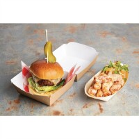 Colpac Kompostierbare Burgerboxen standard 10,8cm (250 Stück)