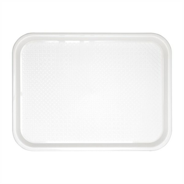 Olympia Kristallon Fast Food-Tablett weiß 45 x 35cm
