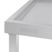 Vogue Tisch für Haubenspülmaschine rechts 60cm