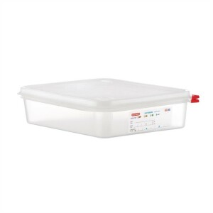 Araven GN1/2 Lebensmittelbehälter mit Deckel 4L (4...