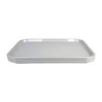 Olympia Kristallon Fast-Food-Tablett grau 41,5 x 30,5cm