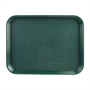Olympia Kristallon Fast-Food-Tablett grün 41,5 x 30,5cm
