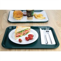 Olympia Kristallon Fast-Food-Tablett grün 41,5 x 30,5cm