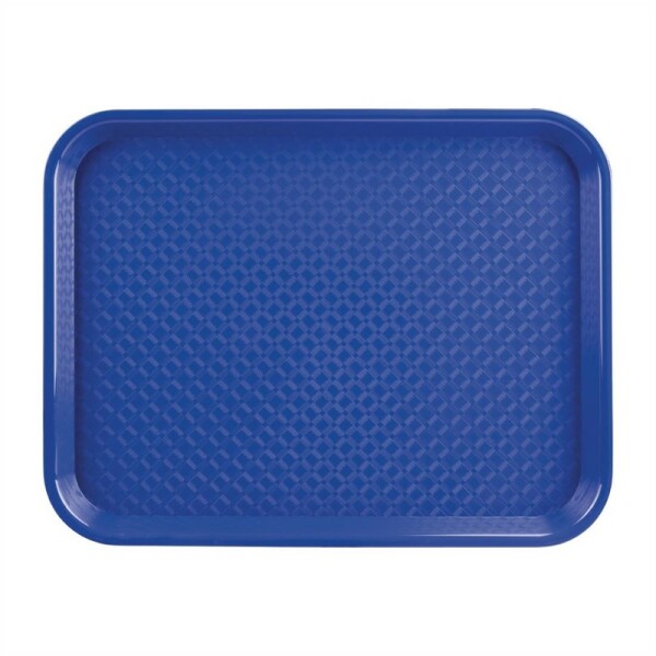 Olympia Kristallon Fast-Food-Tablett blau 41,5 x 30,5cm