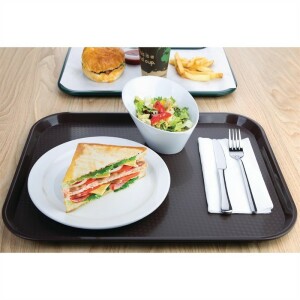 Olympia Kristallon Fast-Food-Tablett braun 45 x 35cm