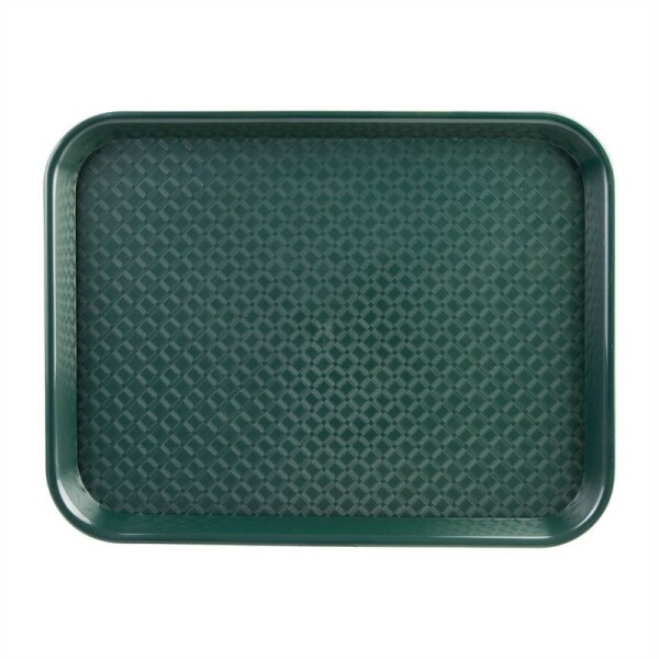 Olympia Kristallon Fast-Food-Tablett grün 45 x 35cm