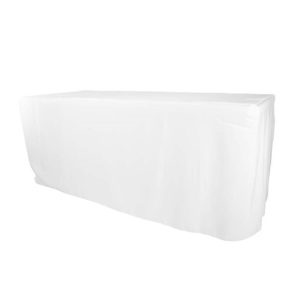 Expand BUDGET Tischcover Überwurf einseitig offen 122cm Weiß