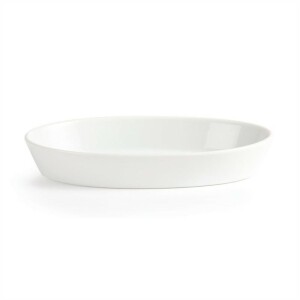 Olympia Whiteware ovale Auflaufformen 19,5 x 11cm (6 Stück)